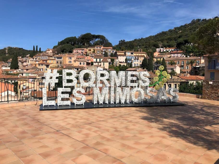 شقة Agreable T3, Bormes Les Mimosas المظهر الخارجي الصورة